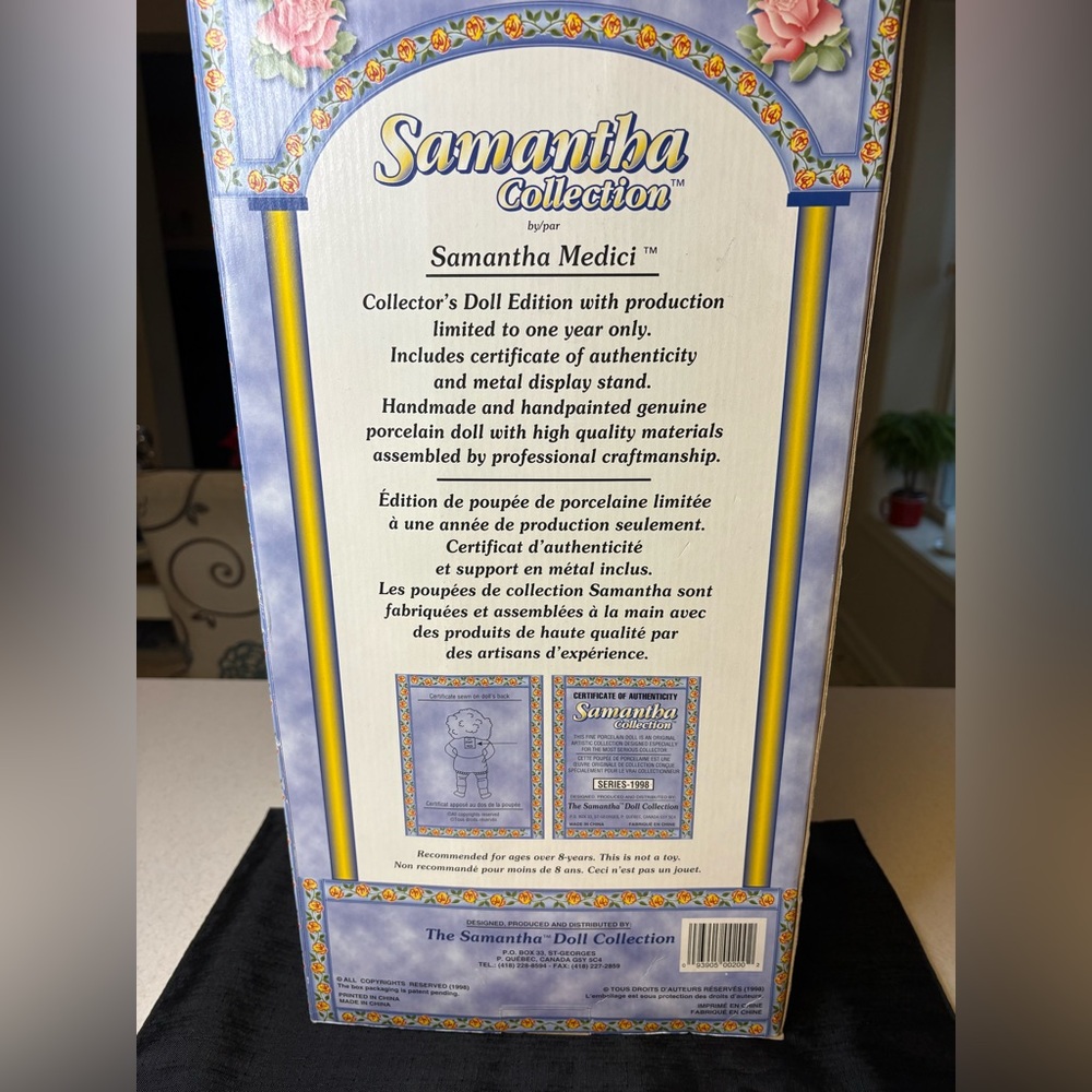 Samantha Collection ,Doll Limited Edition-Series 1998 - Picture 5 of 7